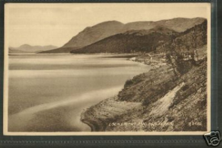 Loch Ericht postcard