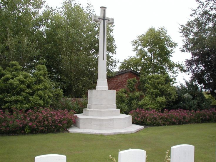 Cemetery in Belgium 