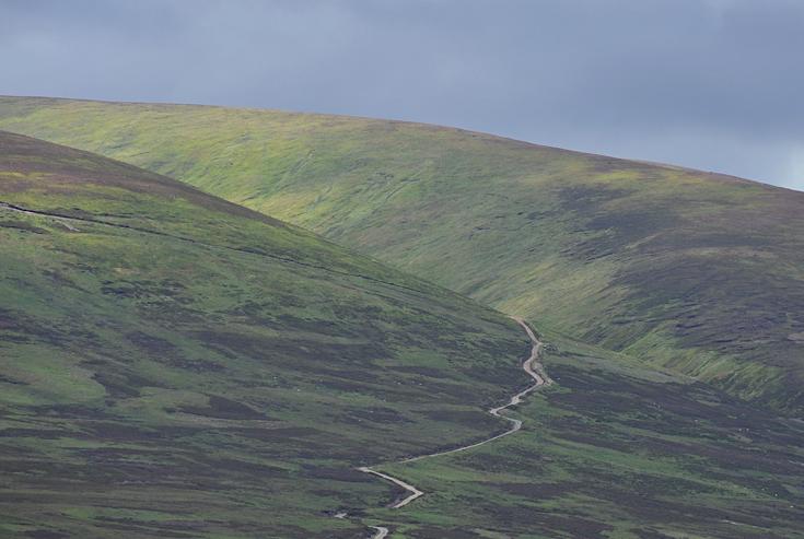 Dappled hillsides, Dalwhinnie 