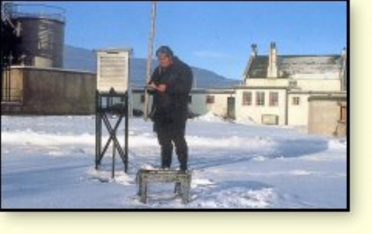 Dalwhinnie Distillery's meteorologist