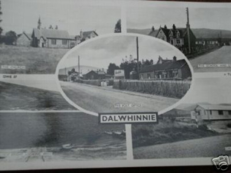 Dalwhinnie postcard 