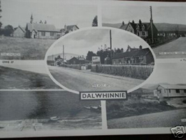 Dalwhinnie postcard