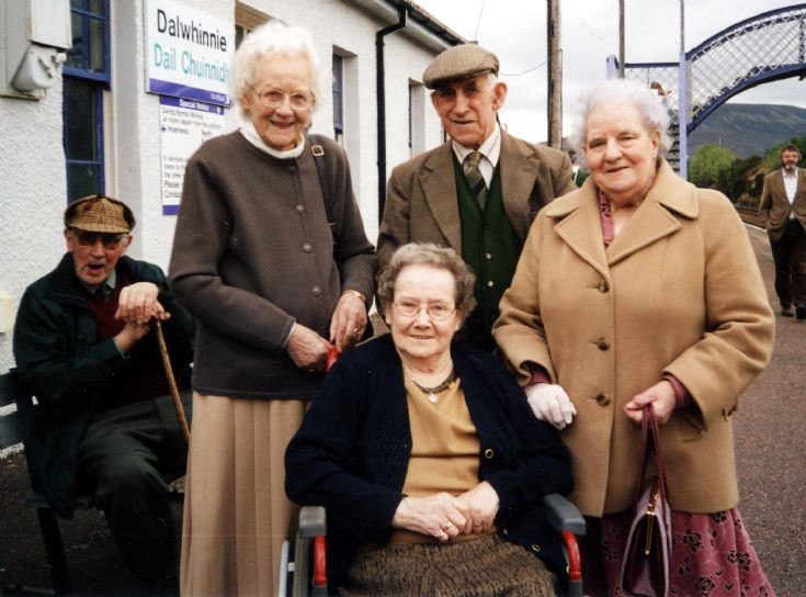 Group at commemoration of Montgomery's visit 