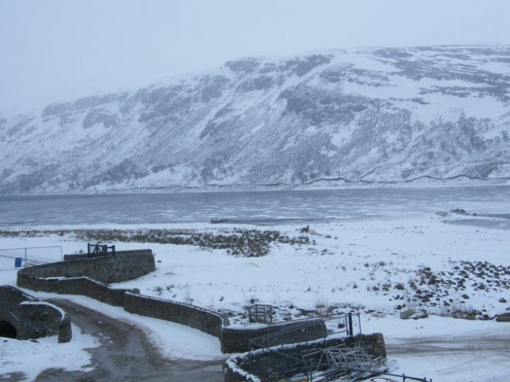 Frozen Loch Ericht