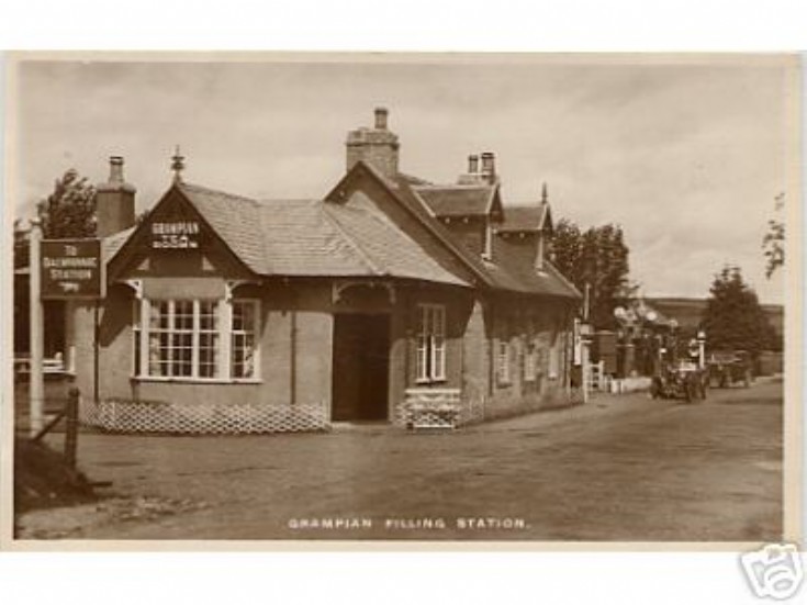 Grampian Filling Station Dalwhinnie