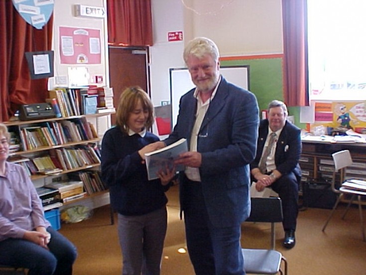 Mr Iain MacDonald at Dalwhinnie school 