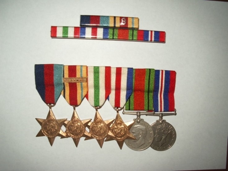 Sgt Jim McLagan's War Medals