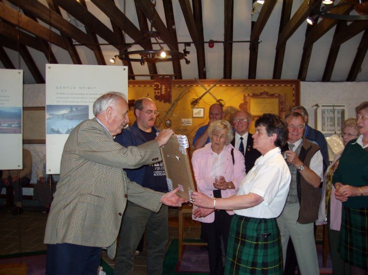 Presentation at Dalwhinnie Distillery