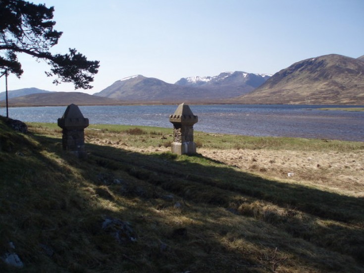 Loch Pattack and Ben Alder