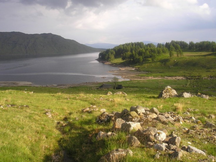 McCook's Cottage & Ben Alder Bay