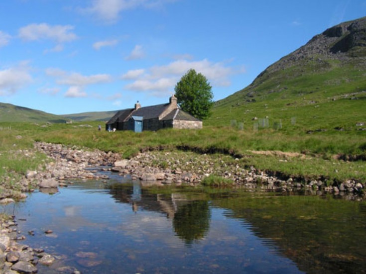 McCook's Cottage on a calm day