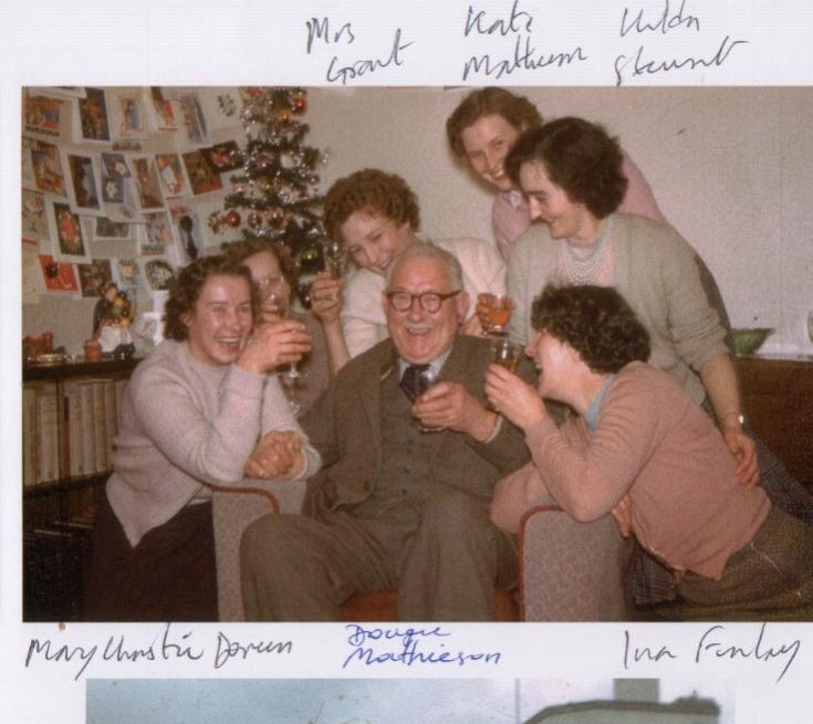 Dougie Mathieson and ladies