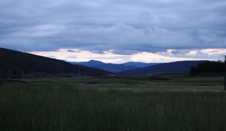 View from Balsporran B & B 