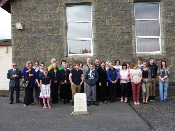 Dalwhinnie school reunion on 30th June 2012