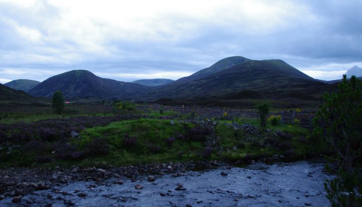 View from Balsporran B & B 